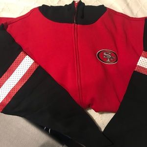 Brand New Red/Black San Francisco 49er Hoodie